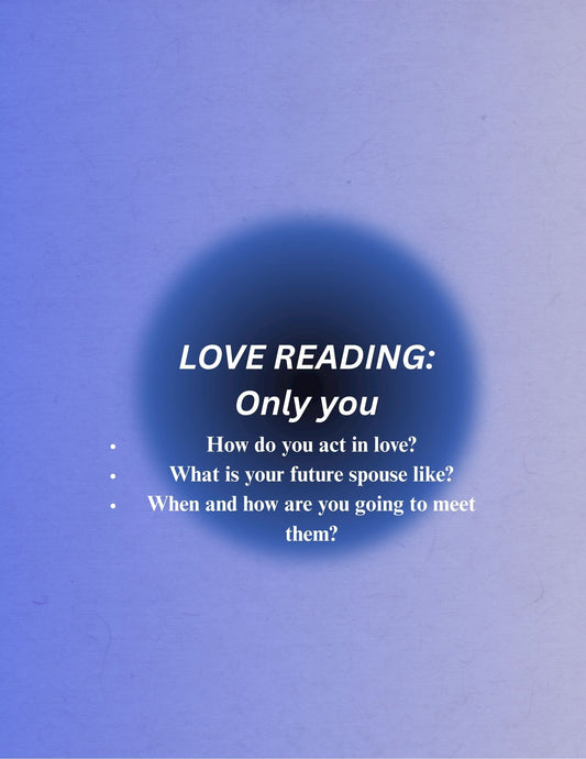 Love reading: Only you